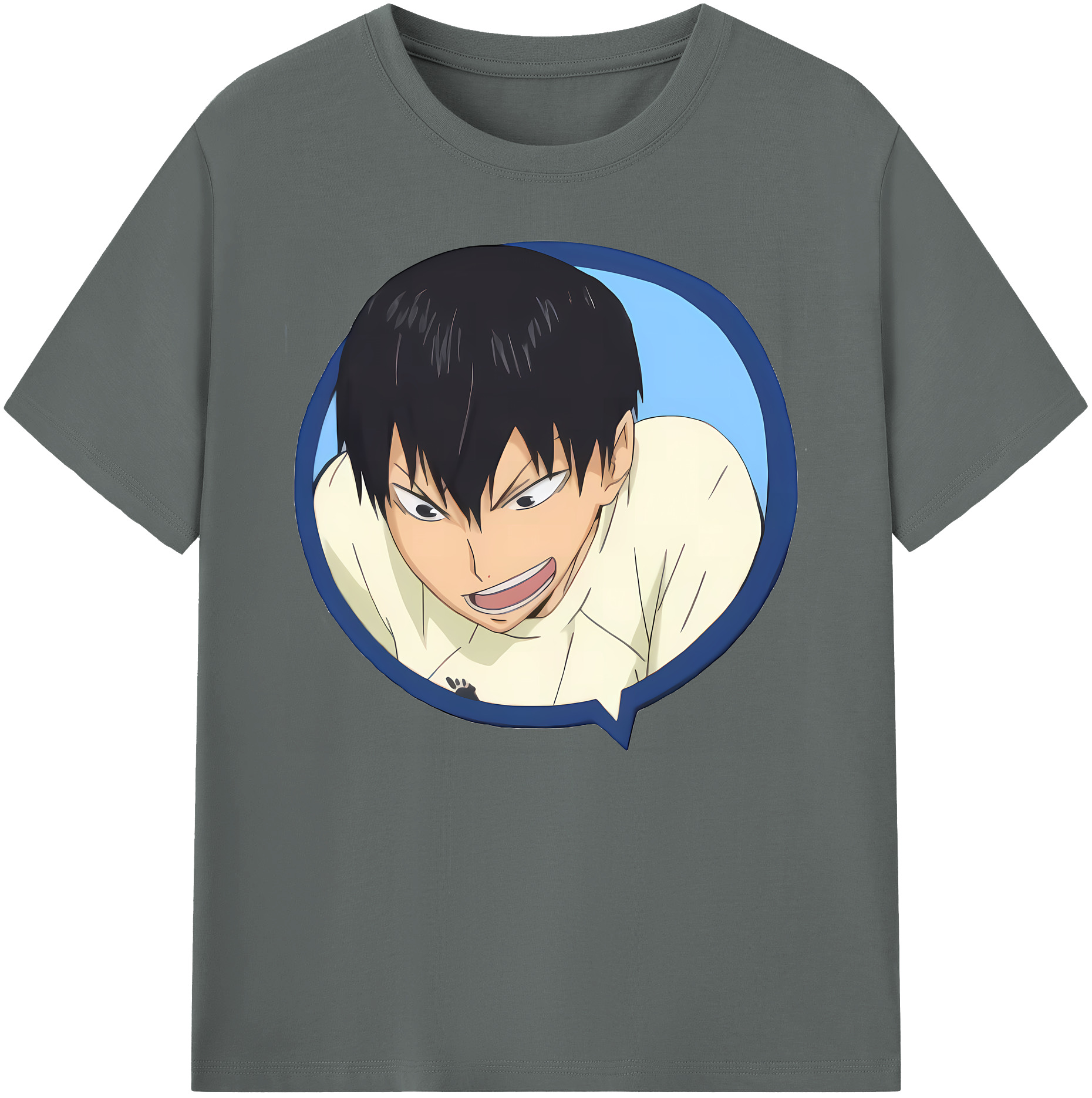 （画像用） ハイキュー!! Haikyu!! 綿100％ メンズ半袖Tシャツ｜肌触りやわらか＆通気性